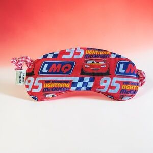 Cars Theme Comic Sleep Mask - Blue and Red